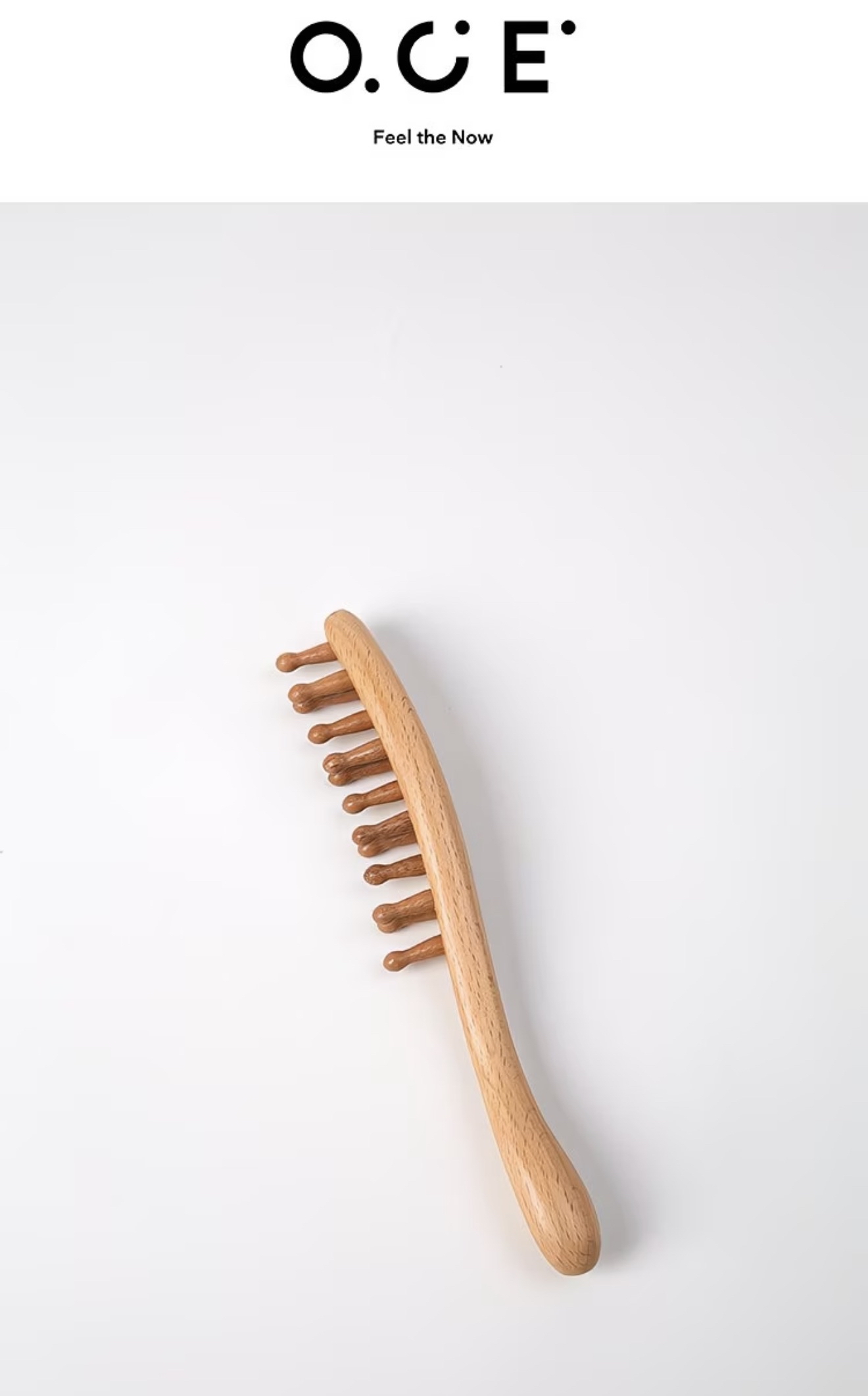 Beech Meridian Massage Comb