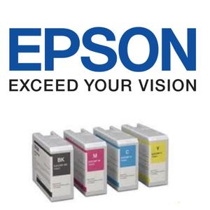EPSON SJIC40P Pigment Ink Cartridge | BK CY MG YL | Maintenance Box For ColorWorks C6550