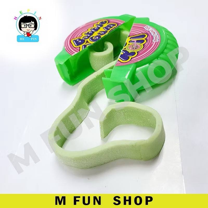 Seahorse bubble tape Bubble Gum Roll mixed fruit 24pcs