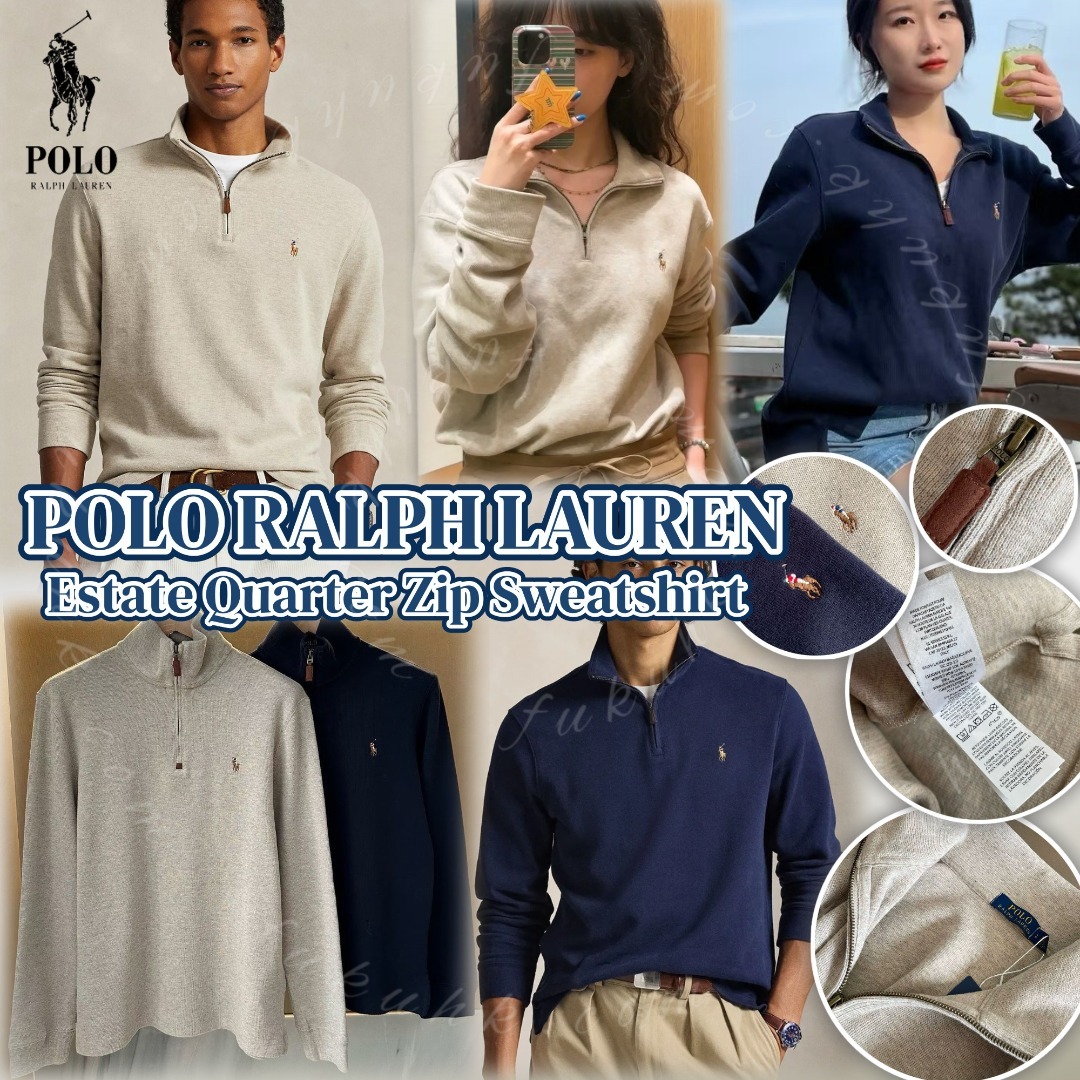 Polo Ralph Lauren Estate Quarter Zip Sweatshirt 半拉鍊立領上衣