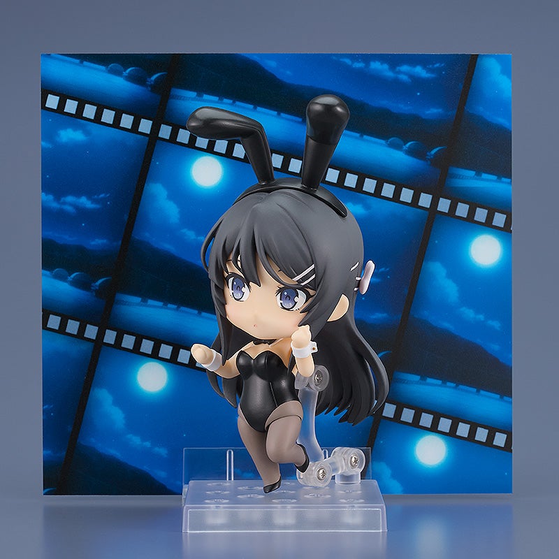 (預訂訂金 $100) (總價 $305) GSC Nendoroid 2417 青春豬頭少年不會夢到兔女郎學姊 櫻島麻衣 兔女郎Ver. 黏土人 (再版) (行版) Mai Sakurajima