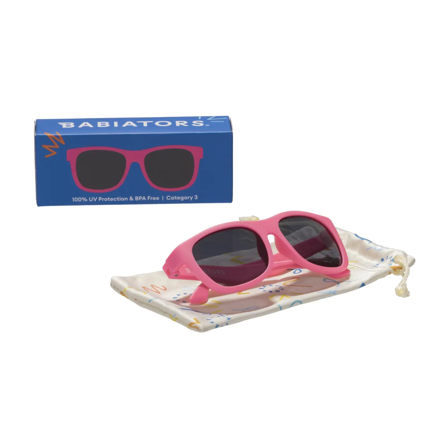 Think Pink Navigator Baby and Kids Sunglasses
