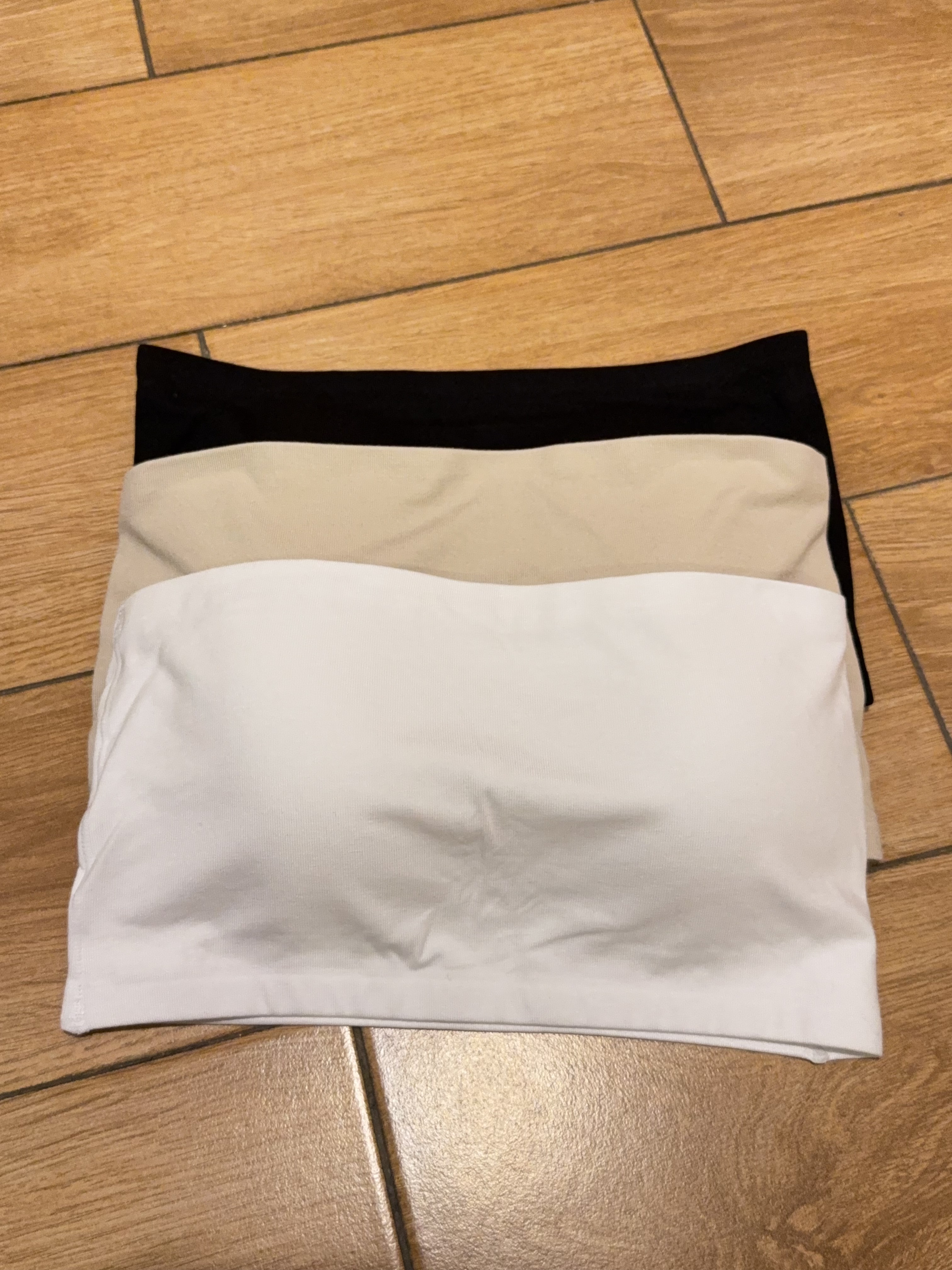 纯色基础抹胸短背心R2991