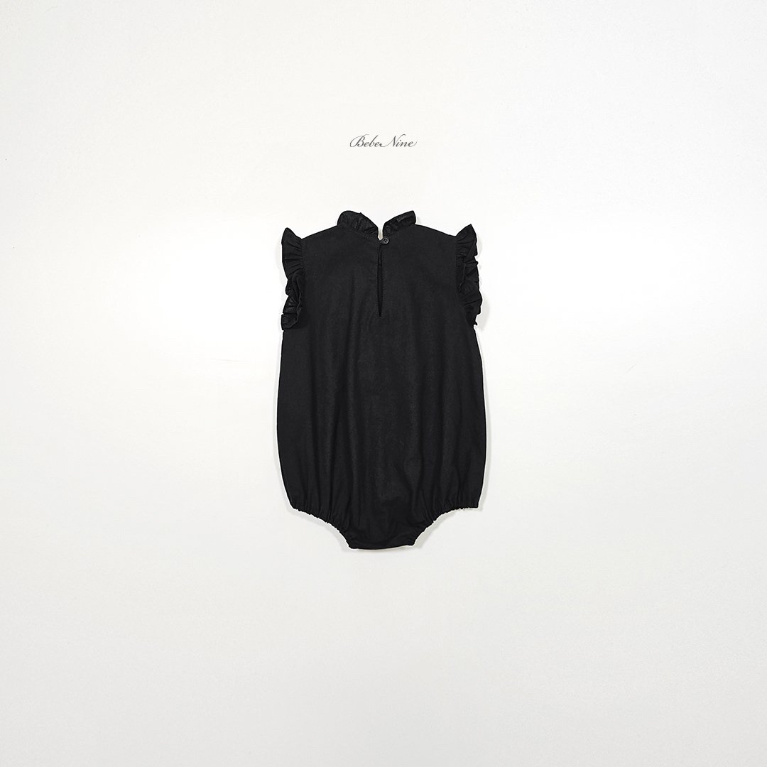 ☀️預訂 韓國直送☀️🇰🇷Bebenine三色摺皺荷葉邊背心包屁衣