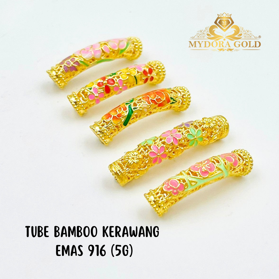 MYDORA Tube Bamboo Kerawang (5G) l EMAS 916/22K