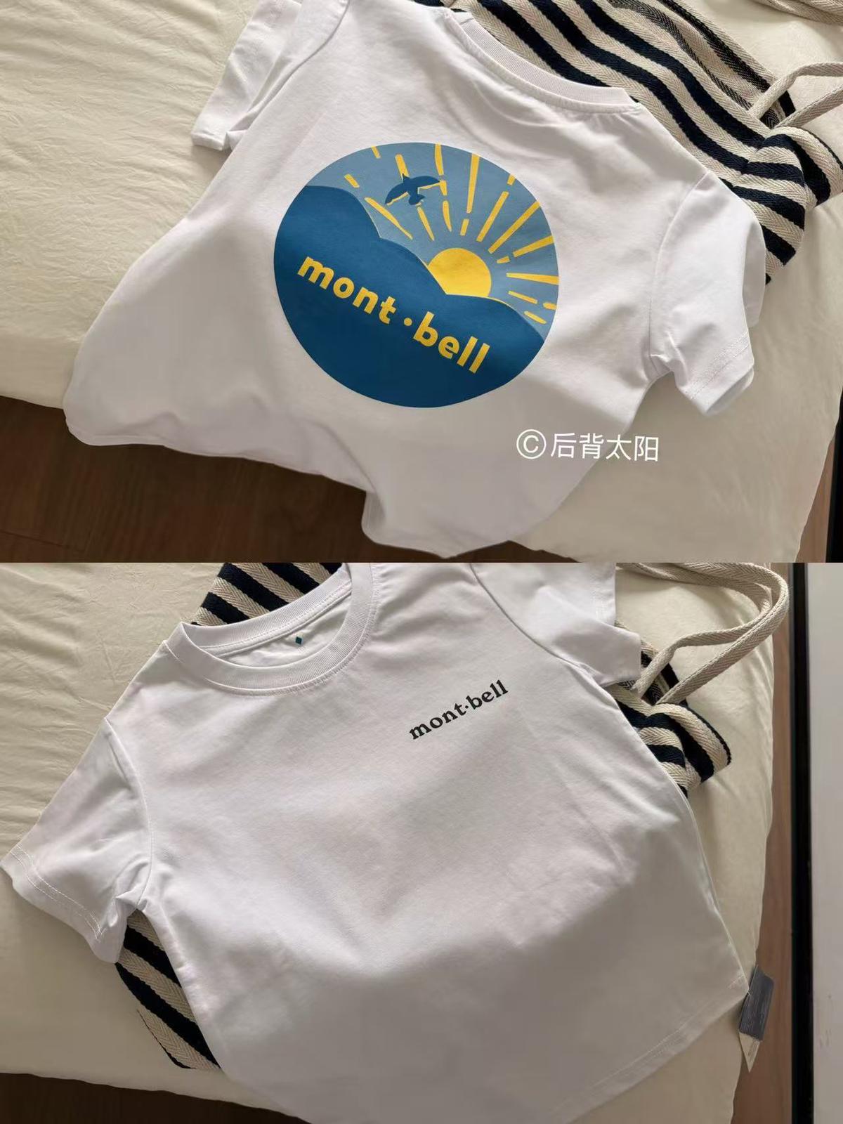 🌟*預售*🌟2件$99。日單 montbell 系列印花短袖