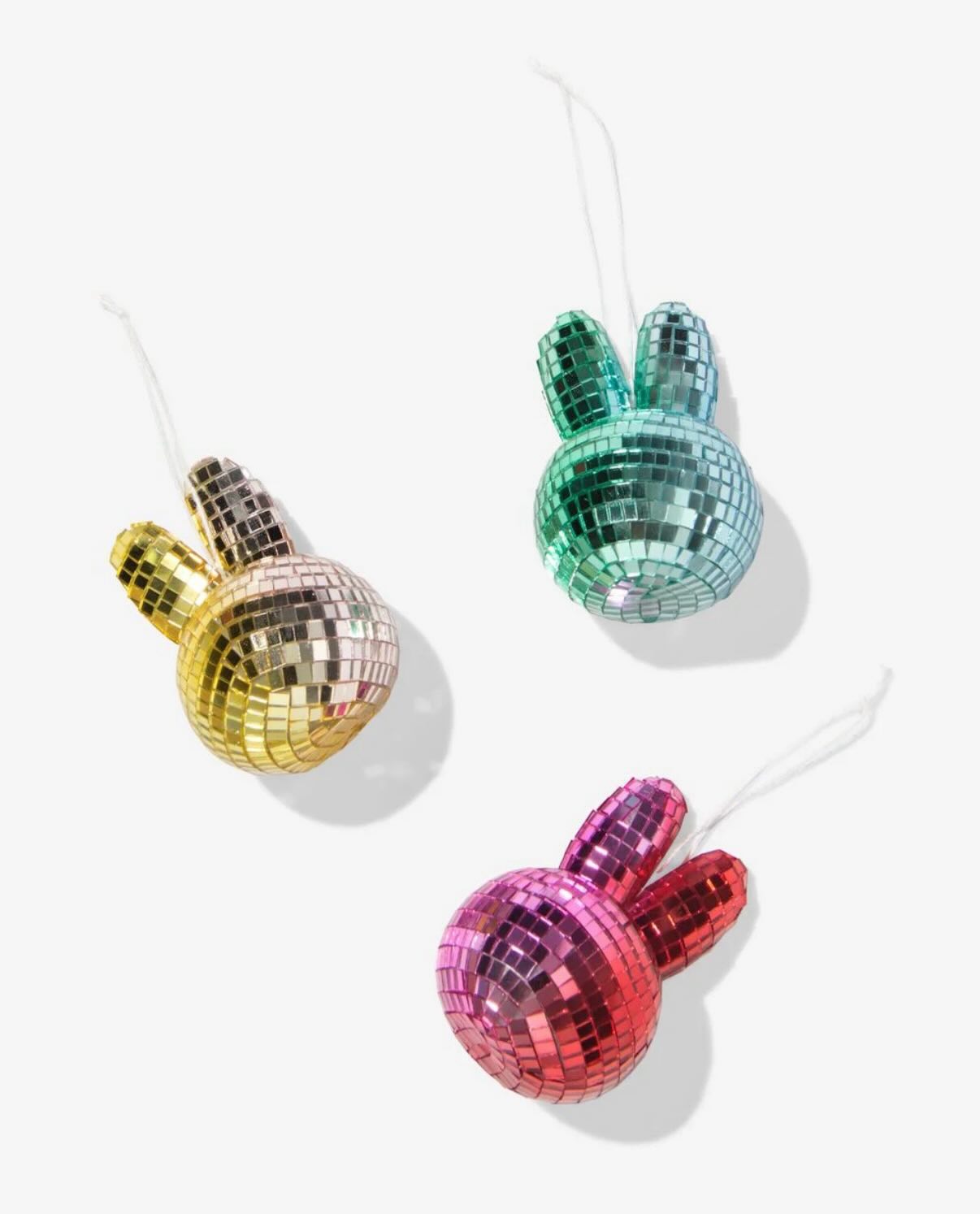 Miffy disco ball decoration set of 3