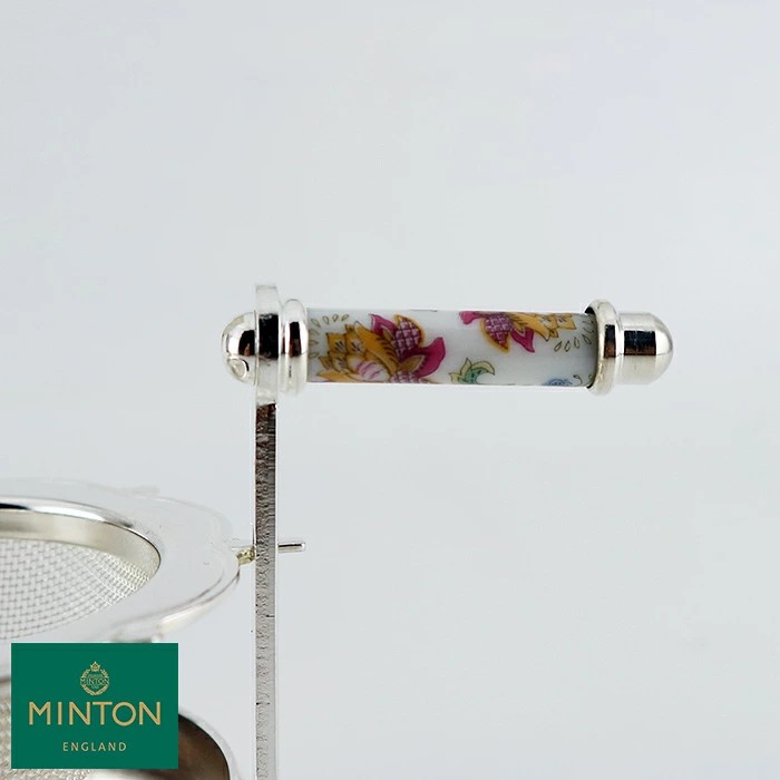 【現貨】🔥🔥【日本製《MINTON》哈登霍爾銀色旋轉茶葉濾網】