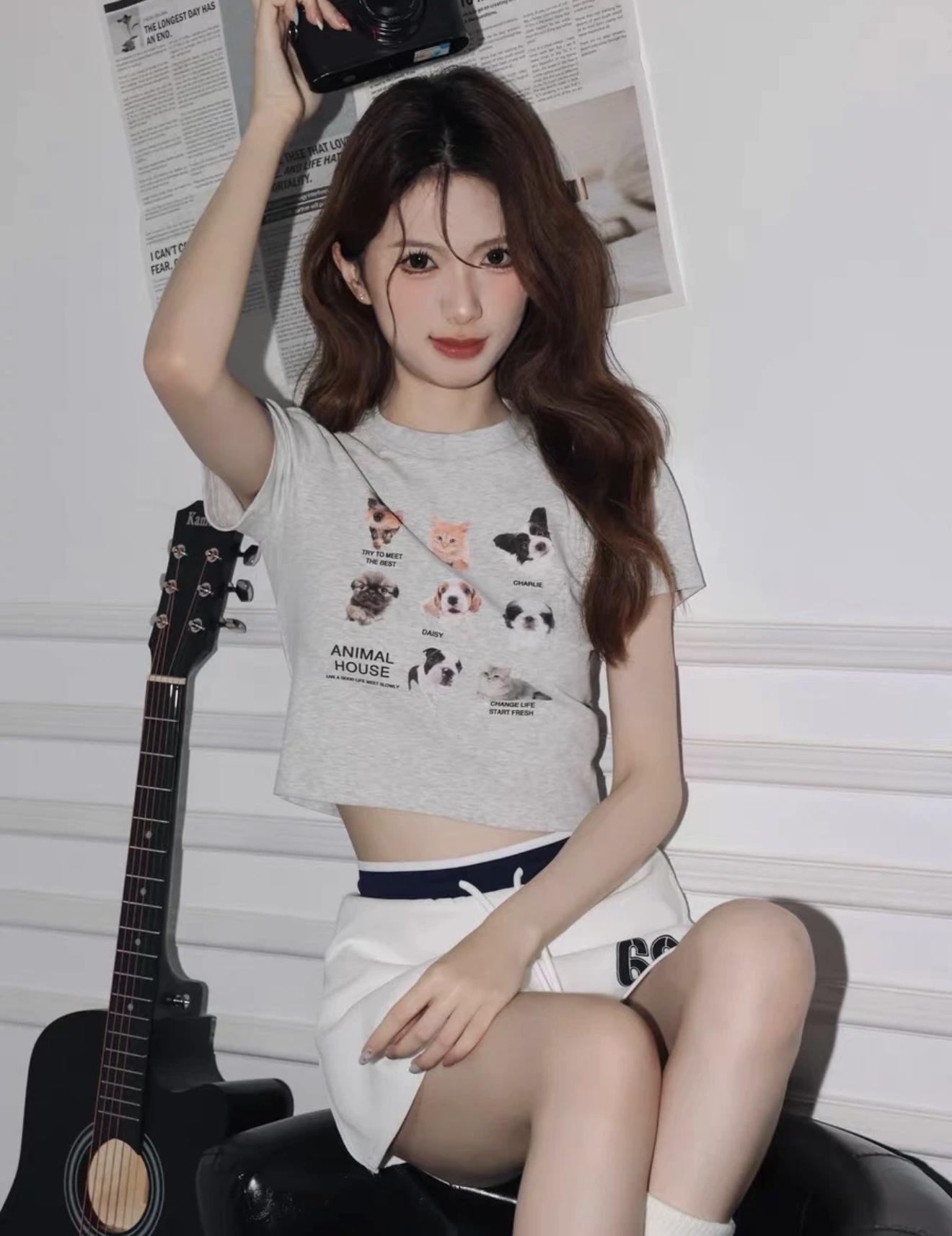 SK236运动休闲包臀裙