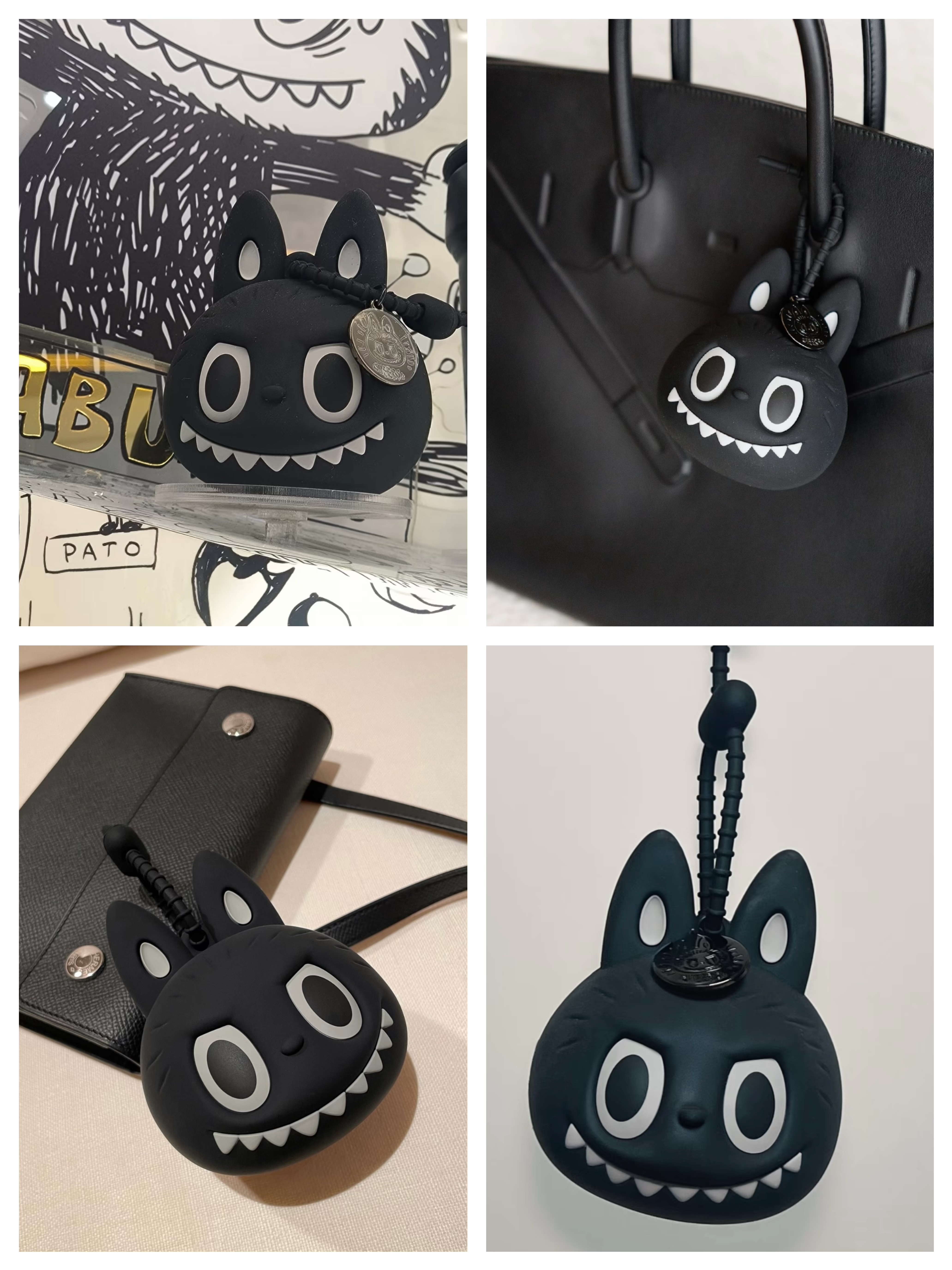 Labubu 10周年耳機掛件