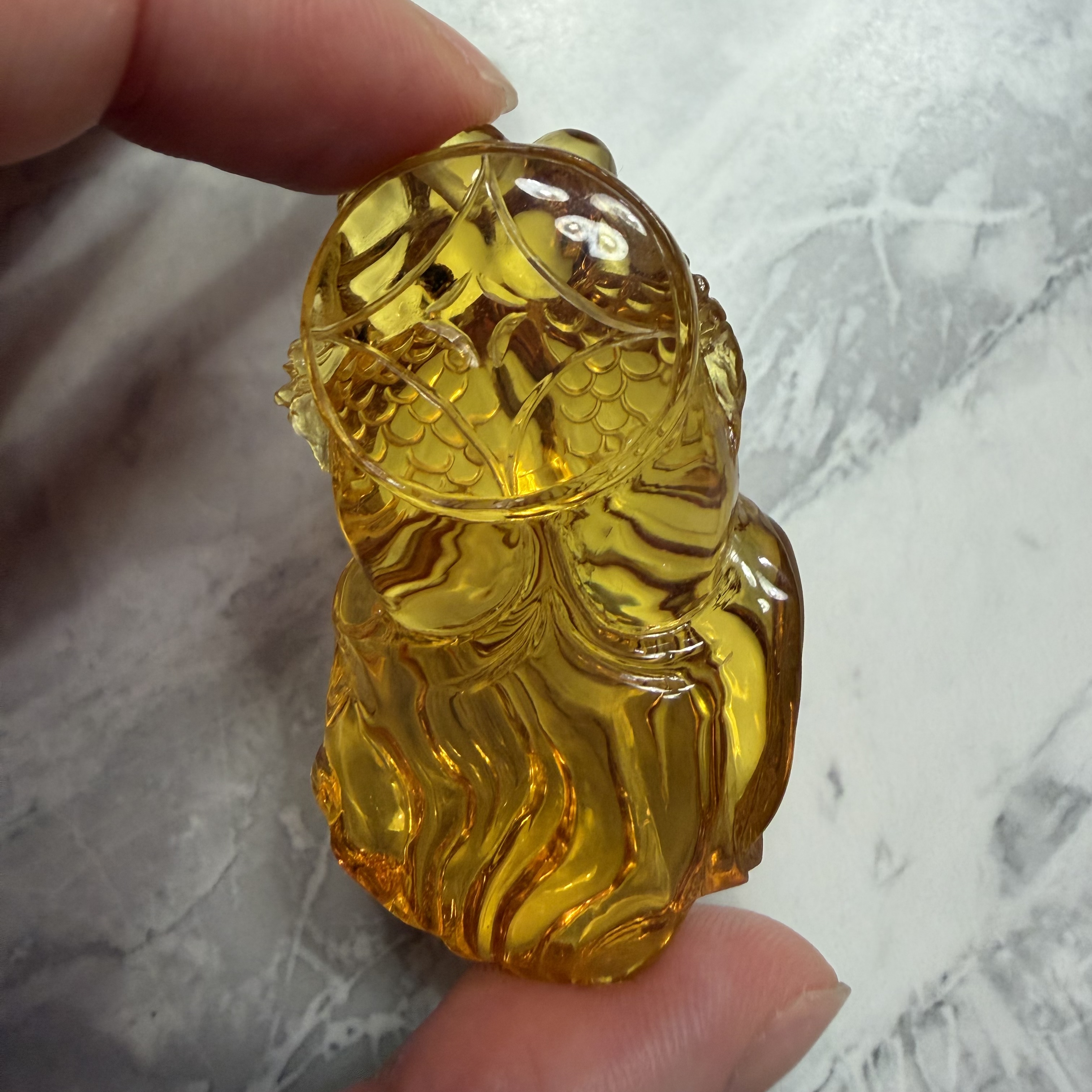 ［閉店一口價］墨西哥藍珀金玉滿堂年年有餘