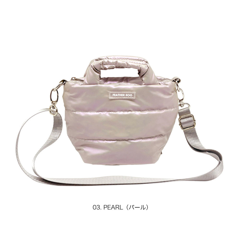 日本代購【 2026秋冬新商品 日本直送  ROOTOTE 羽絨 迷你手袋 Baby Feather Roo Tote Bag 】