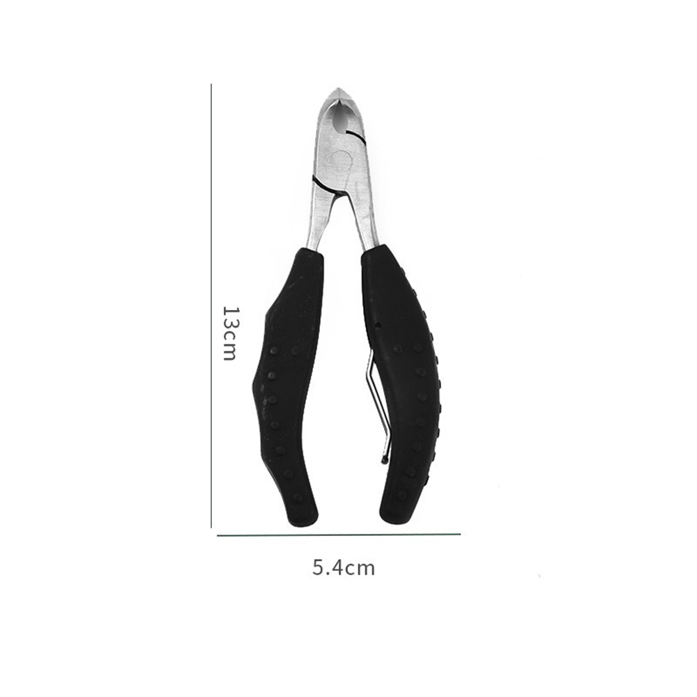 腳趾甲指甲刀 U型鉗 黑色 UA0551