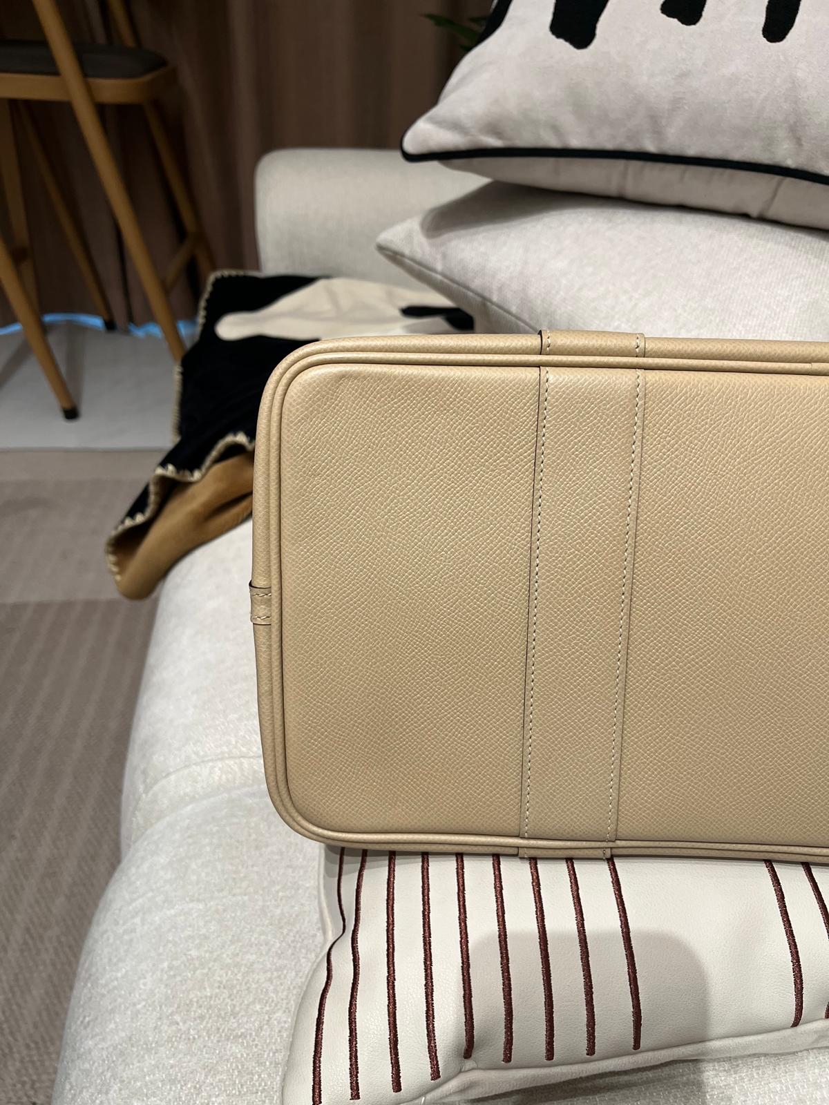 Hermes garden party 36,風衣灰，STAMP C 100%Authentic,98%new✅dust bag