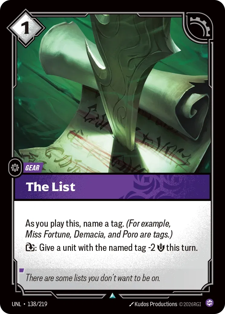Unleashed - Uncommen - Chaos Rune (Set 3)