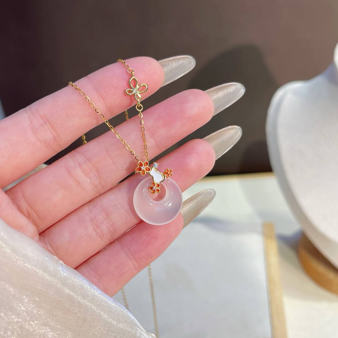 🆕小猫平安锁吊坠 🇨🇳