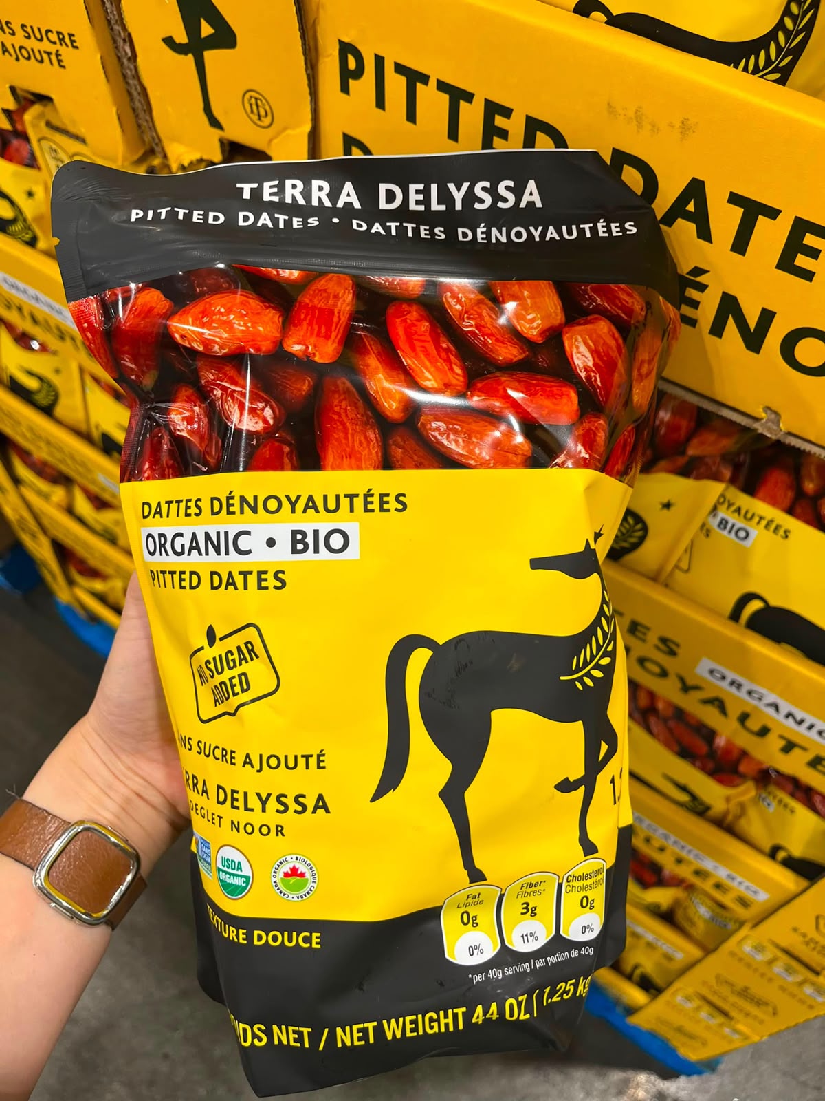 加拿大直送｜Terra Delyssa 有機去核椰棗（1.25kg)