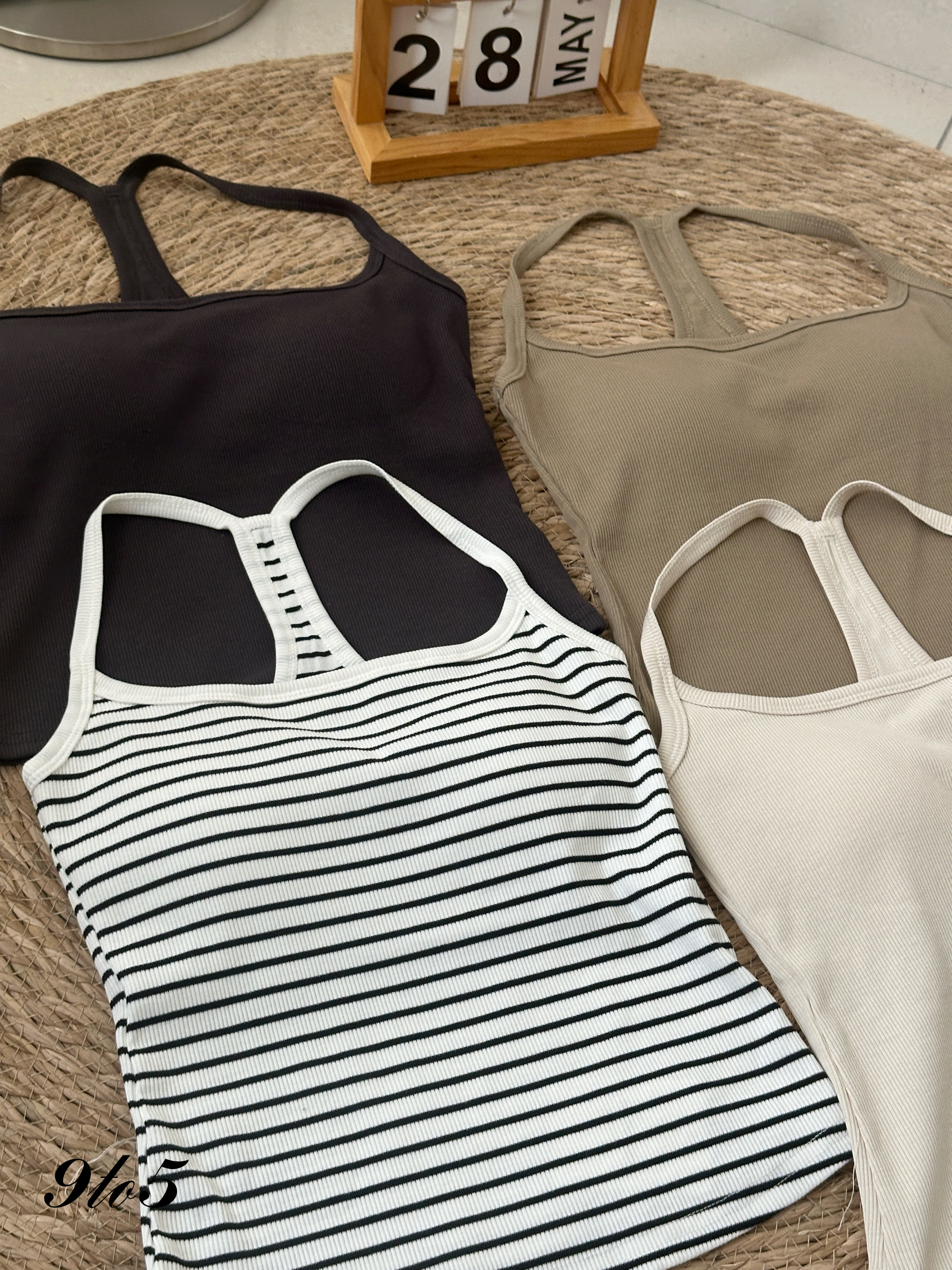 T4206 Halter Neck Bra Top - 4 Colors 