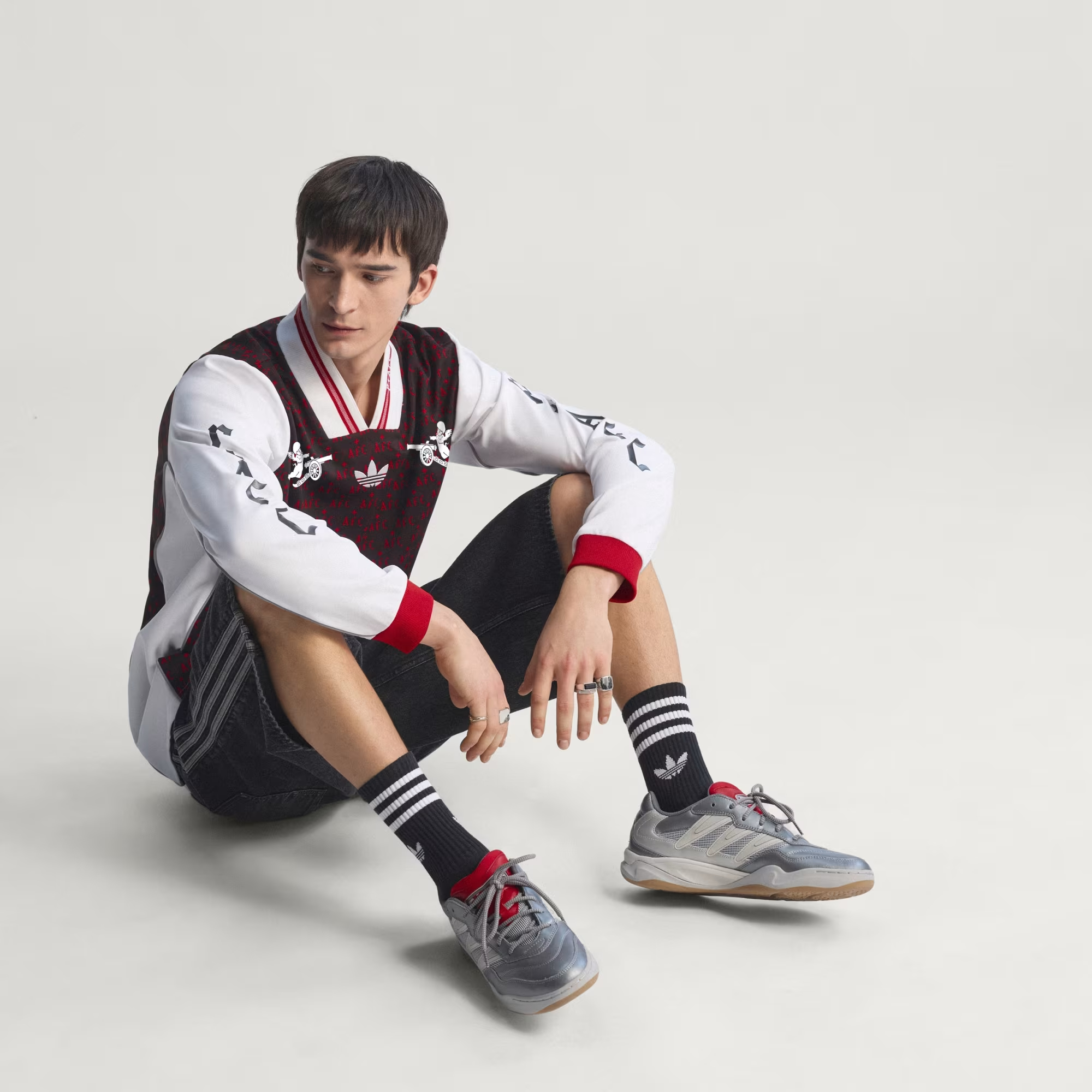 🔴⚪ Adidas Arsenal 阿仙奴 x Places+Faces Lifestyler 球衣 KC1213