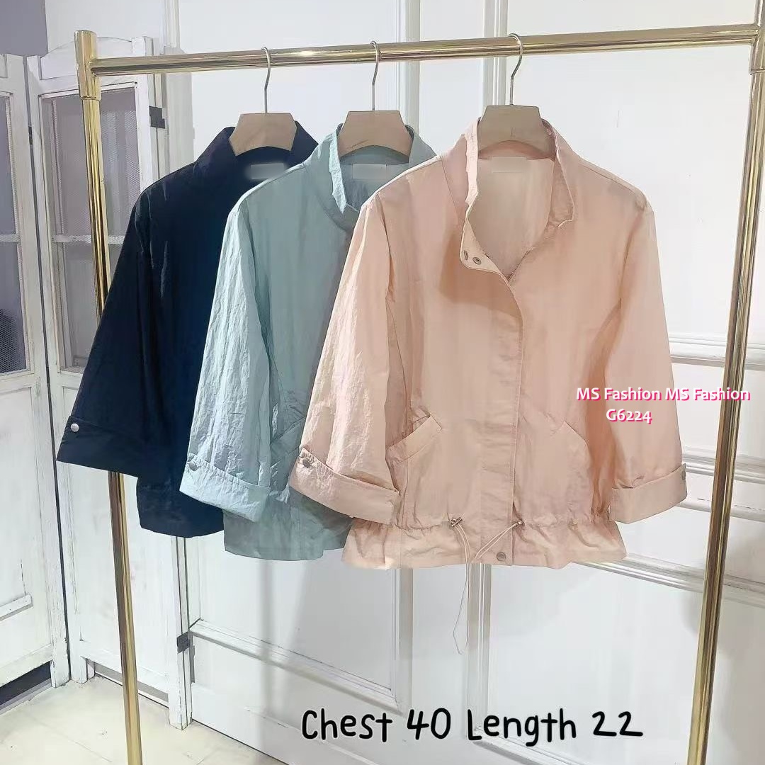 G6224 韓國🇰🇷薄料風褸