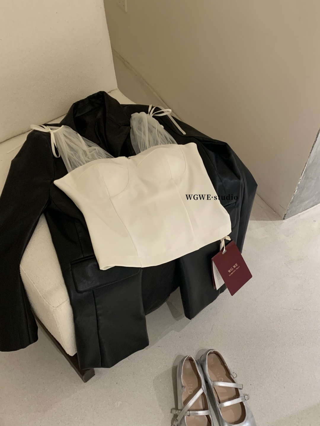 4363 抹胸吊带上衣