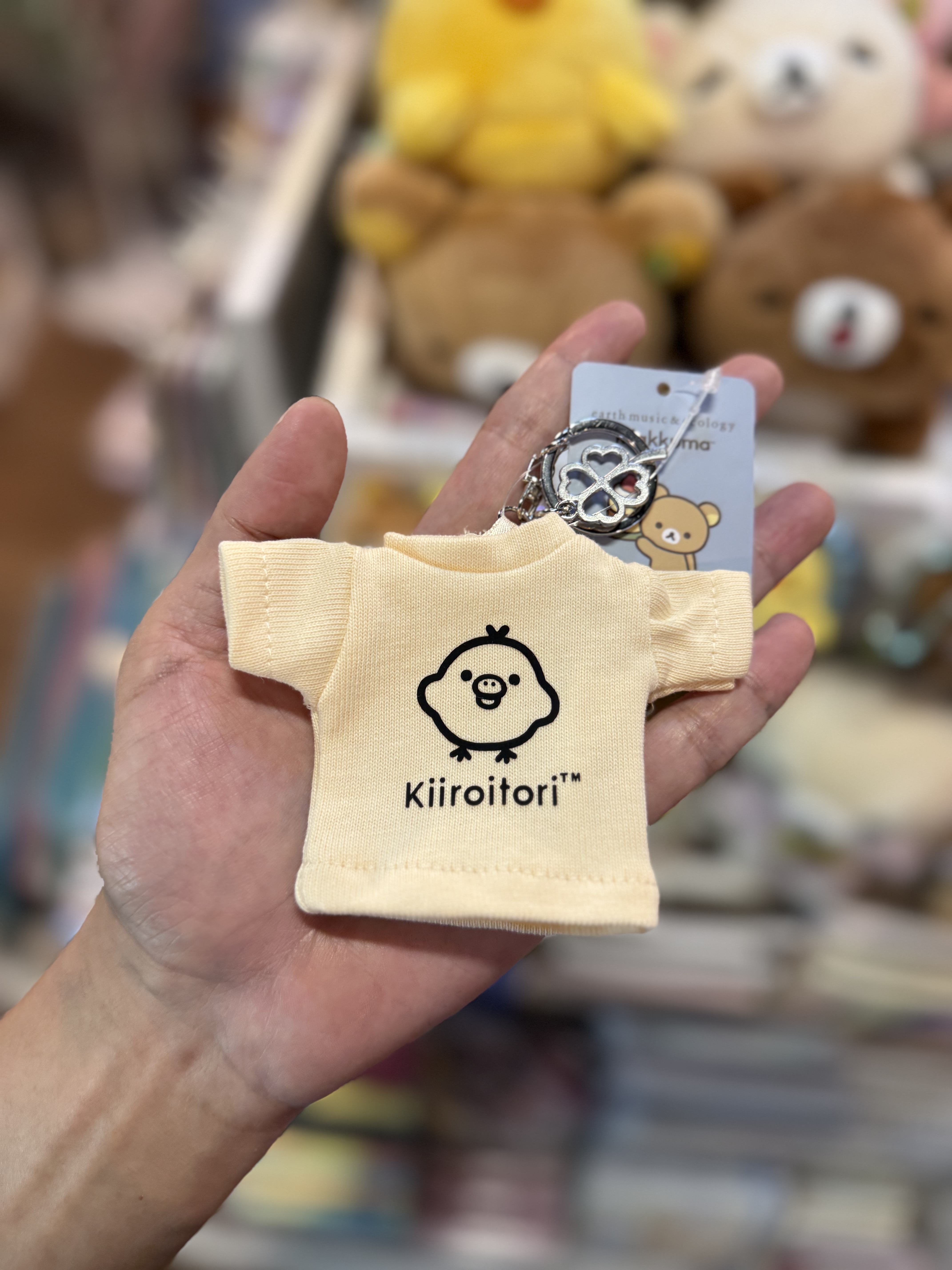 《現貨》全新日本Rilakkuma x earth music&ecology限定衫仔造型匙扣