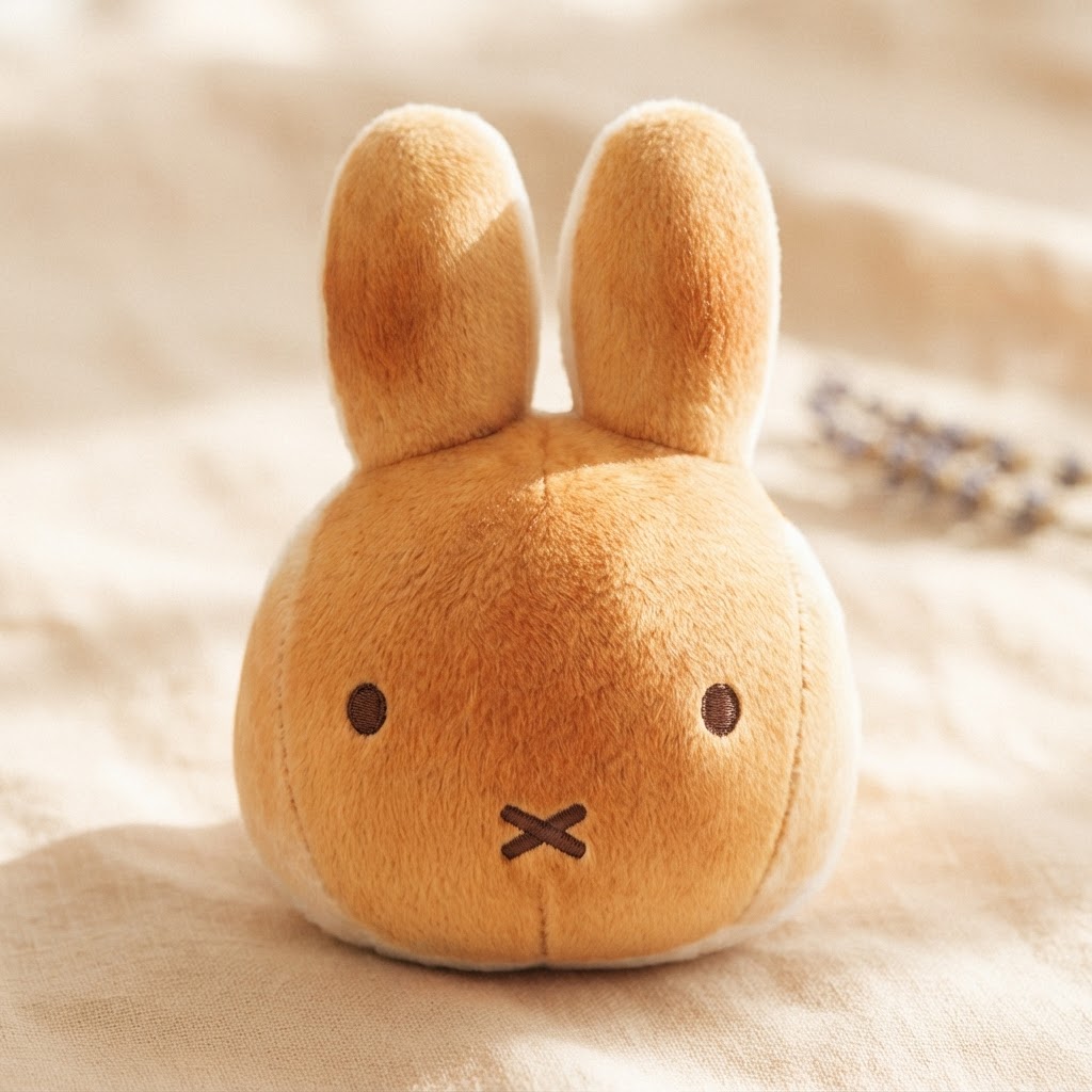 Miffy - 烘焙系列公仔掛飾 (大頭麵包款)