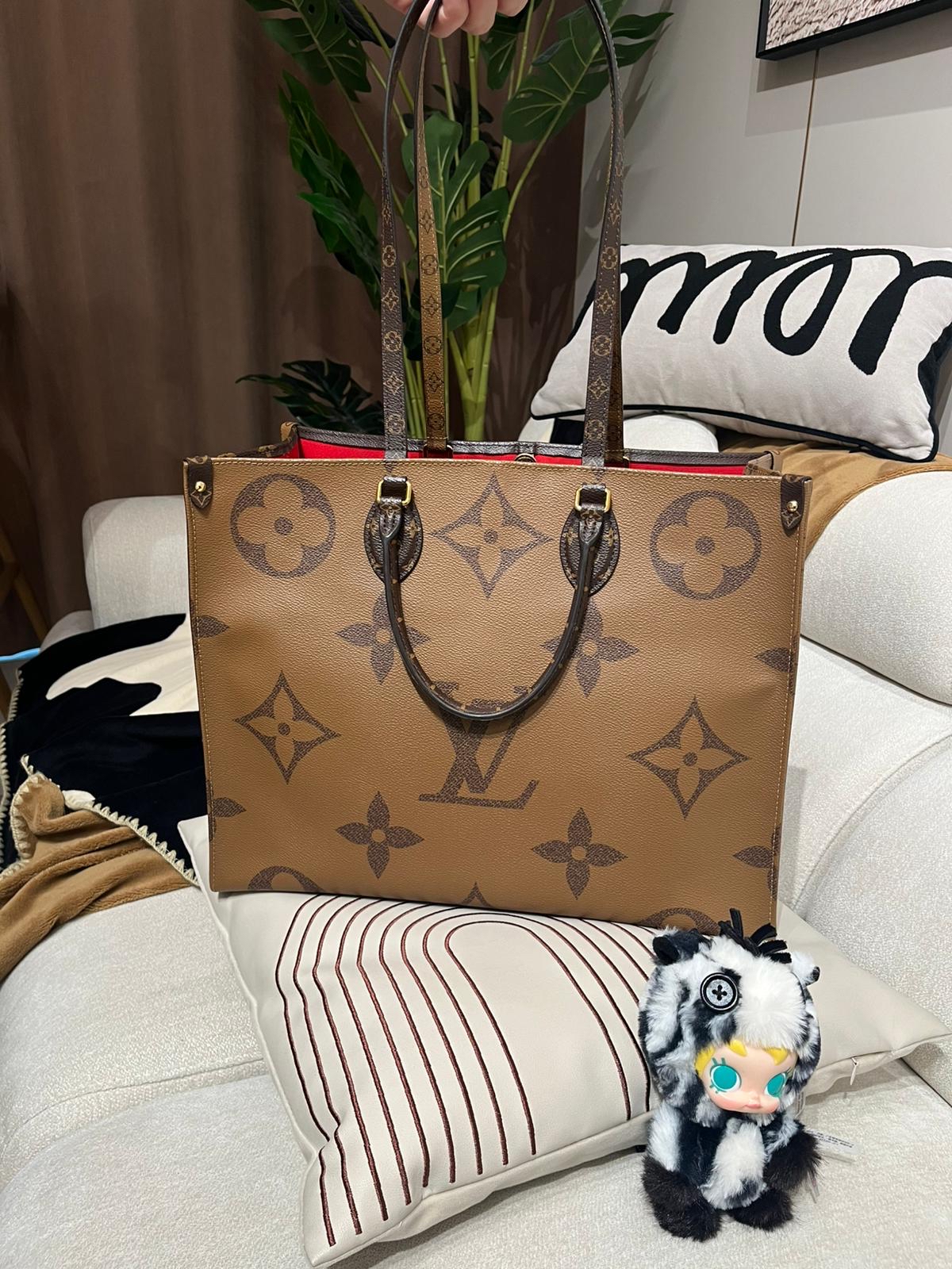 Lv on the go gm 100%Authentic,95%new ✅dust bag✅收據副本