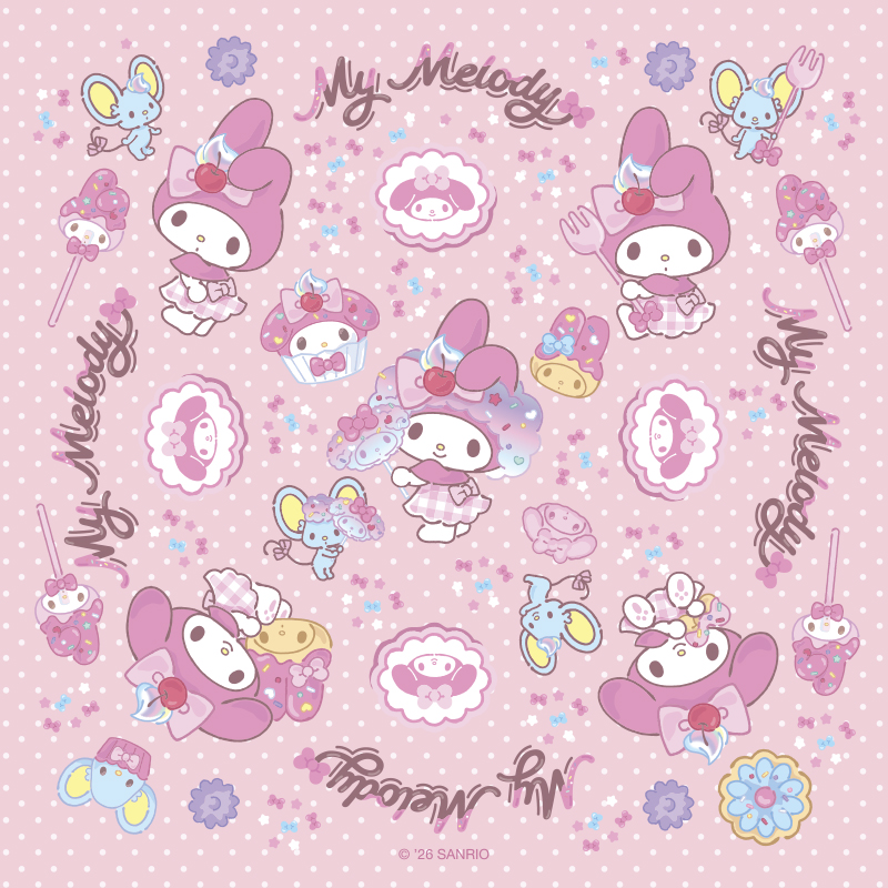 My Melody Origami Paper 手工紙 (4 Designs x 10pcs)