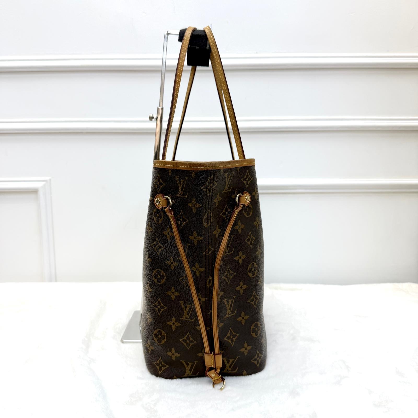 超抵價‼️經典中古老花LV Neverfull M'm