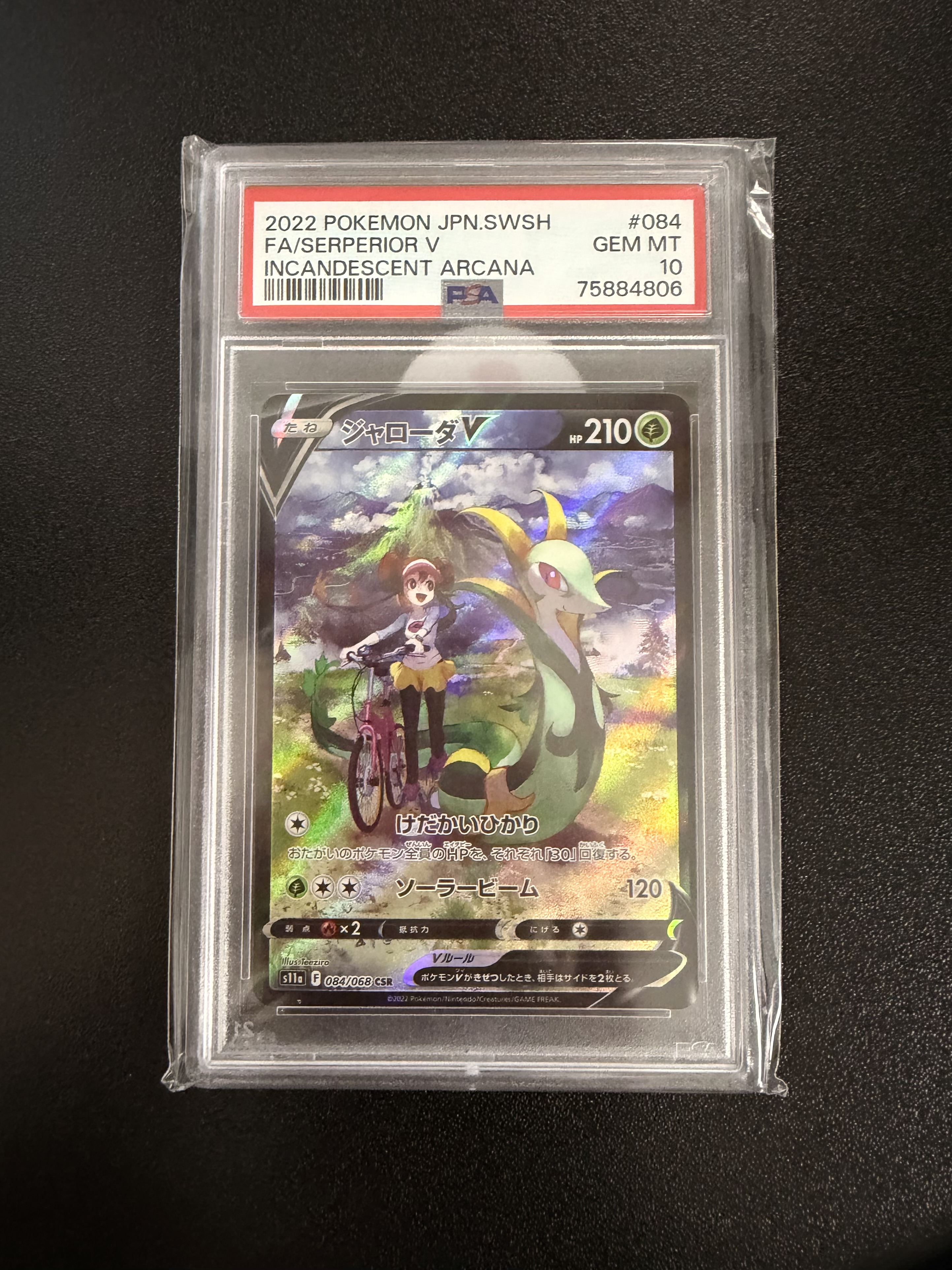 (PSA10) Serperior V CSR [s11a 084/068](Enhanced Expansion"Silver Tempest")