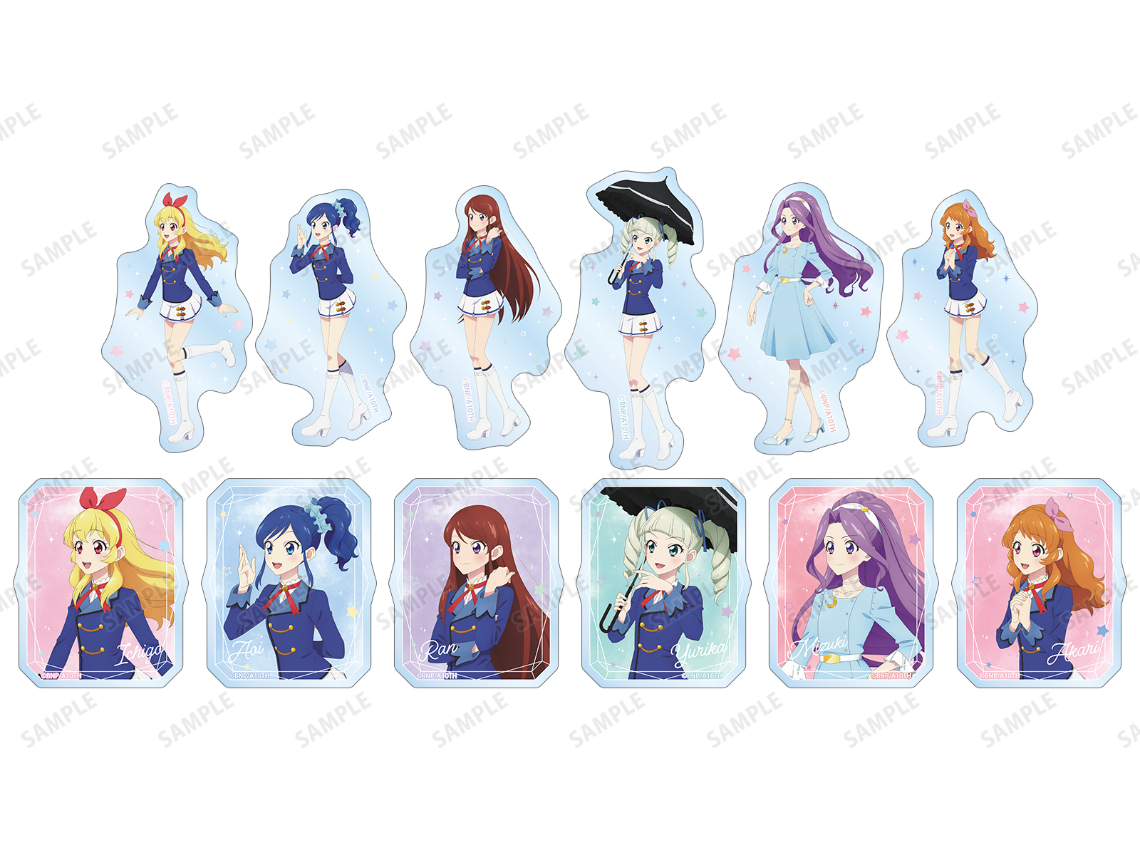 星夢學園 Aikatsu! 10th STORY Ayumi ver. 盲抽貼紙 #P-AKG0325 (PRE-ORDER) [2026/06]