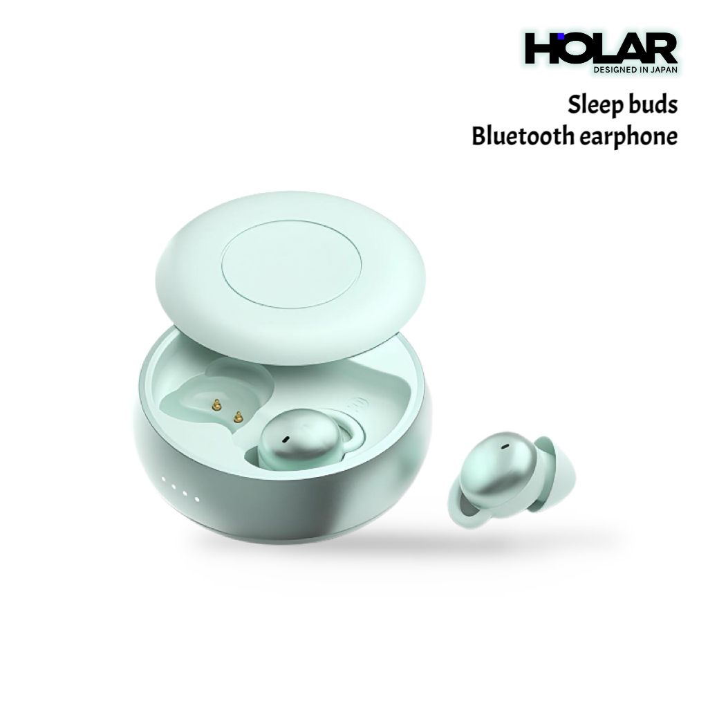 HOLAR JAPAN APP耳塞款智能降噪靚聲藍牙耳機 入耳式真無線睡眠耳機 APP獨立控制款  HS0186