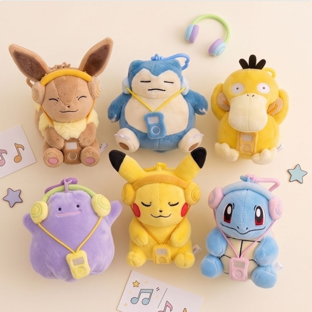 Pokemon - 韓國pokemon 聽音樂公仔