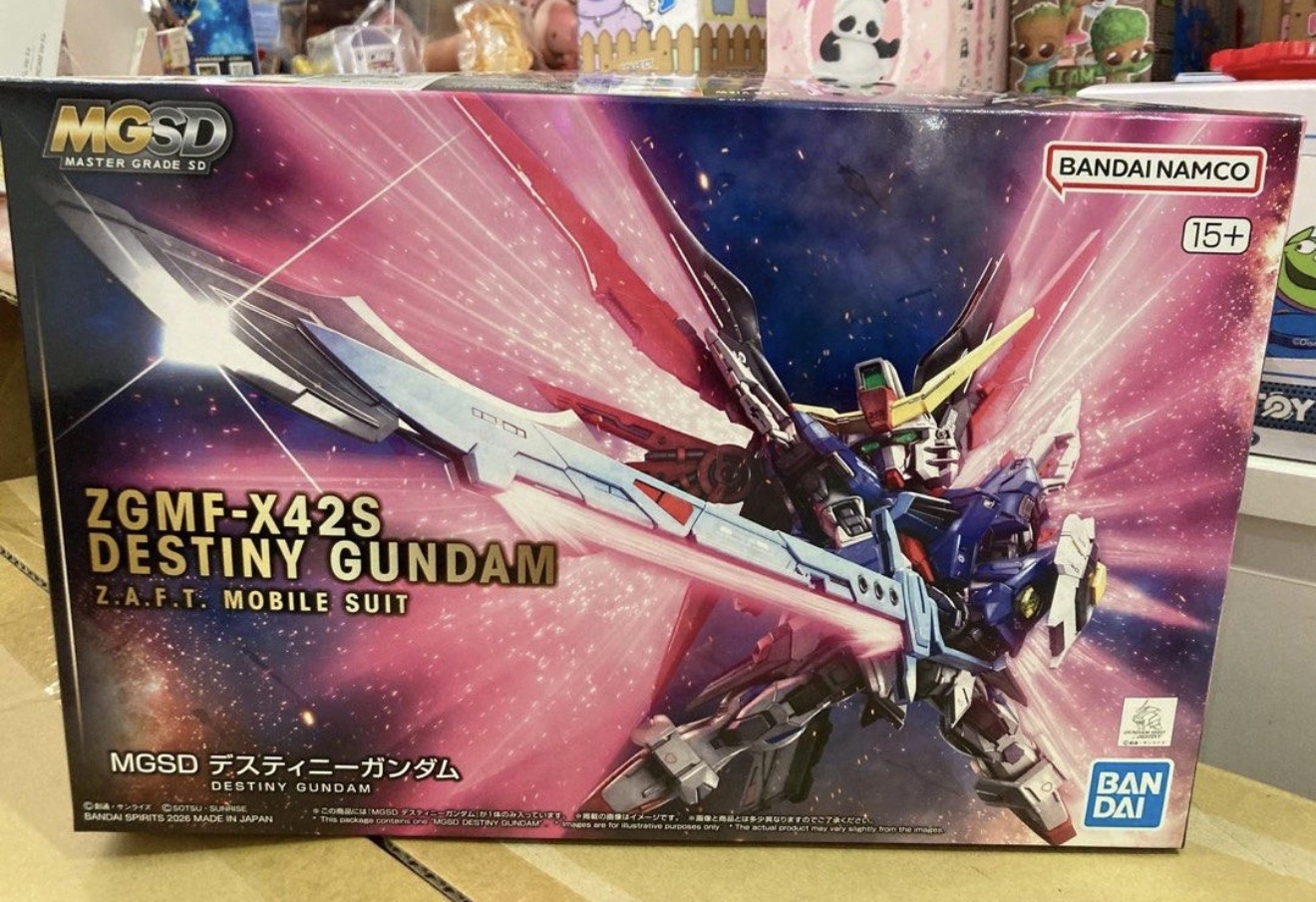 MGSD 命運高達 《機動戰士高達SEED DESTINY》Gundam 模型 