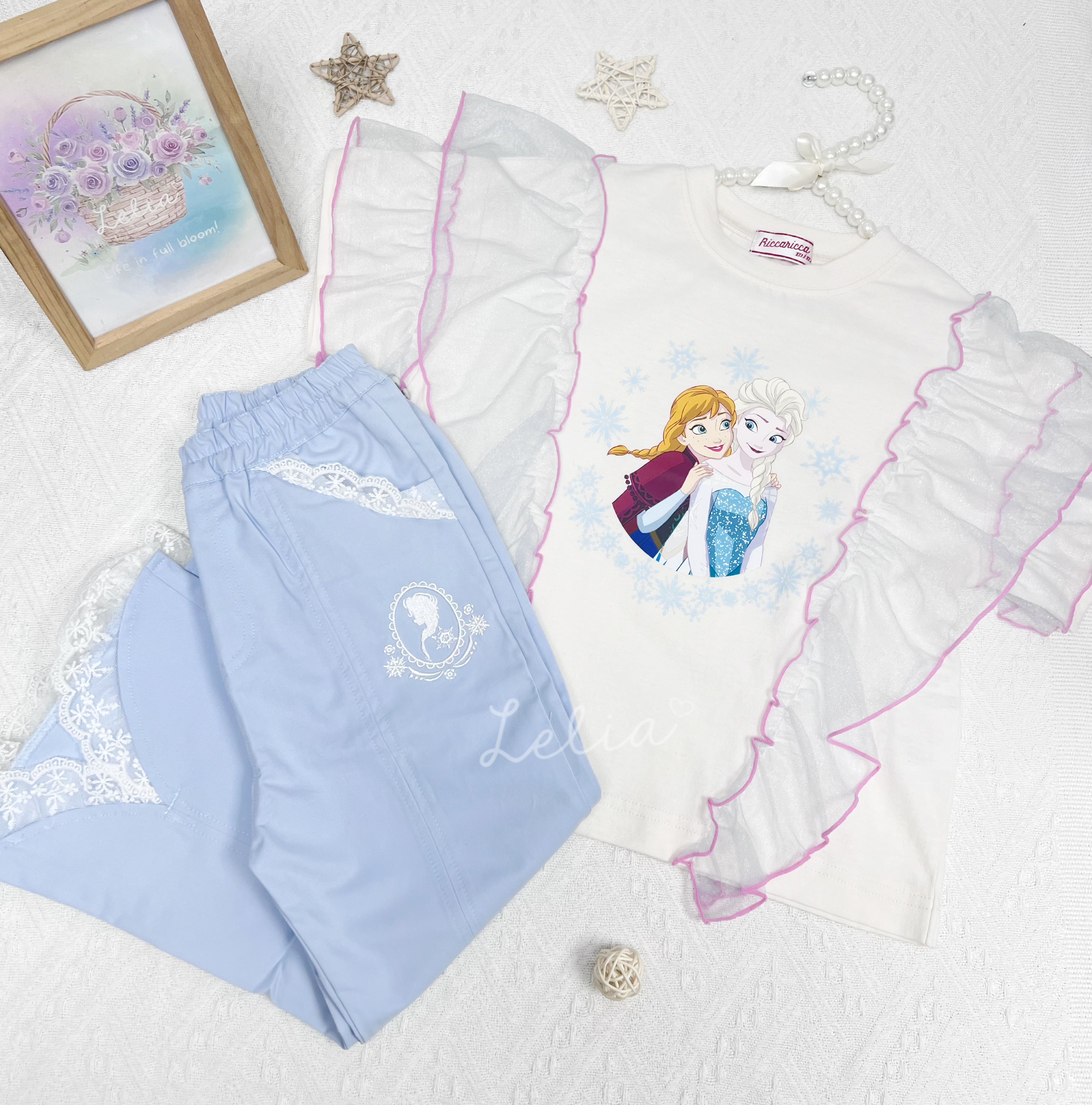 ▫️現貨▫️RiccaRicca Frozen/長髮公主衫（4款）