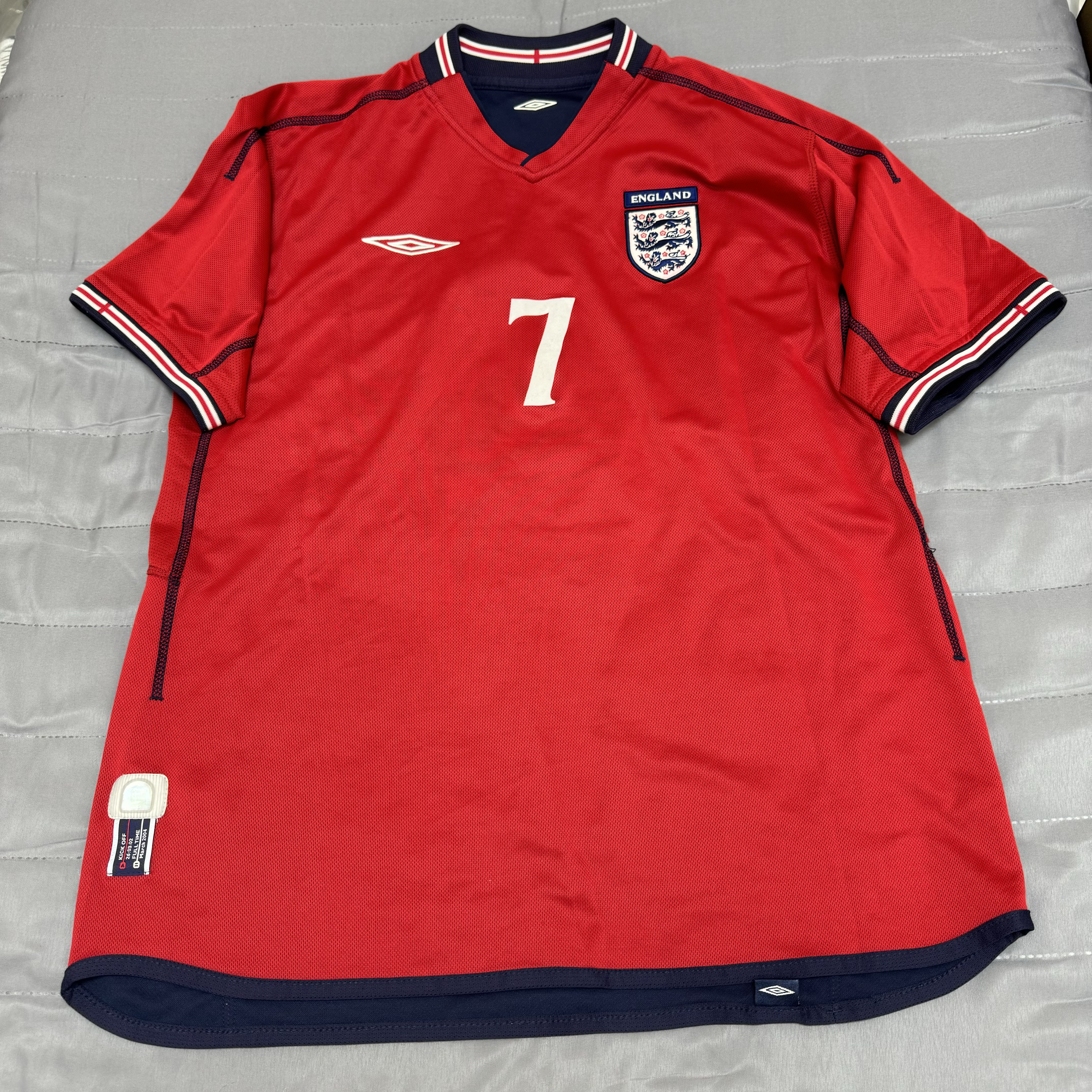England 02/04 away full set #7
