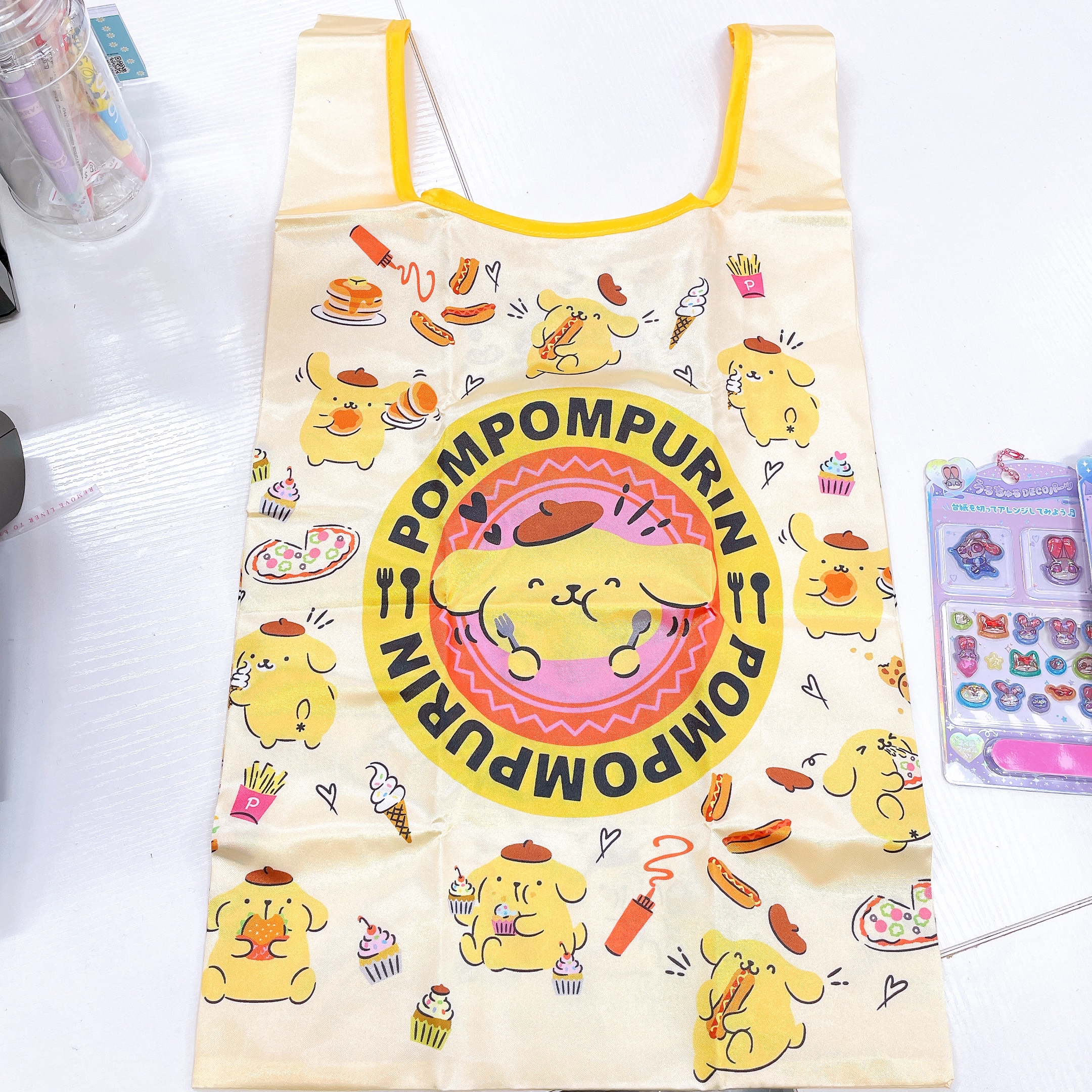 日本直送Sanrio 布甸狗大口仔 usahana背心袋