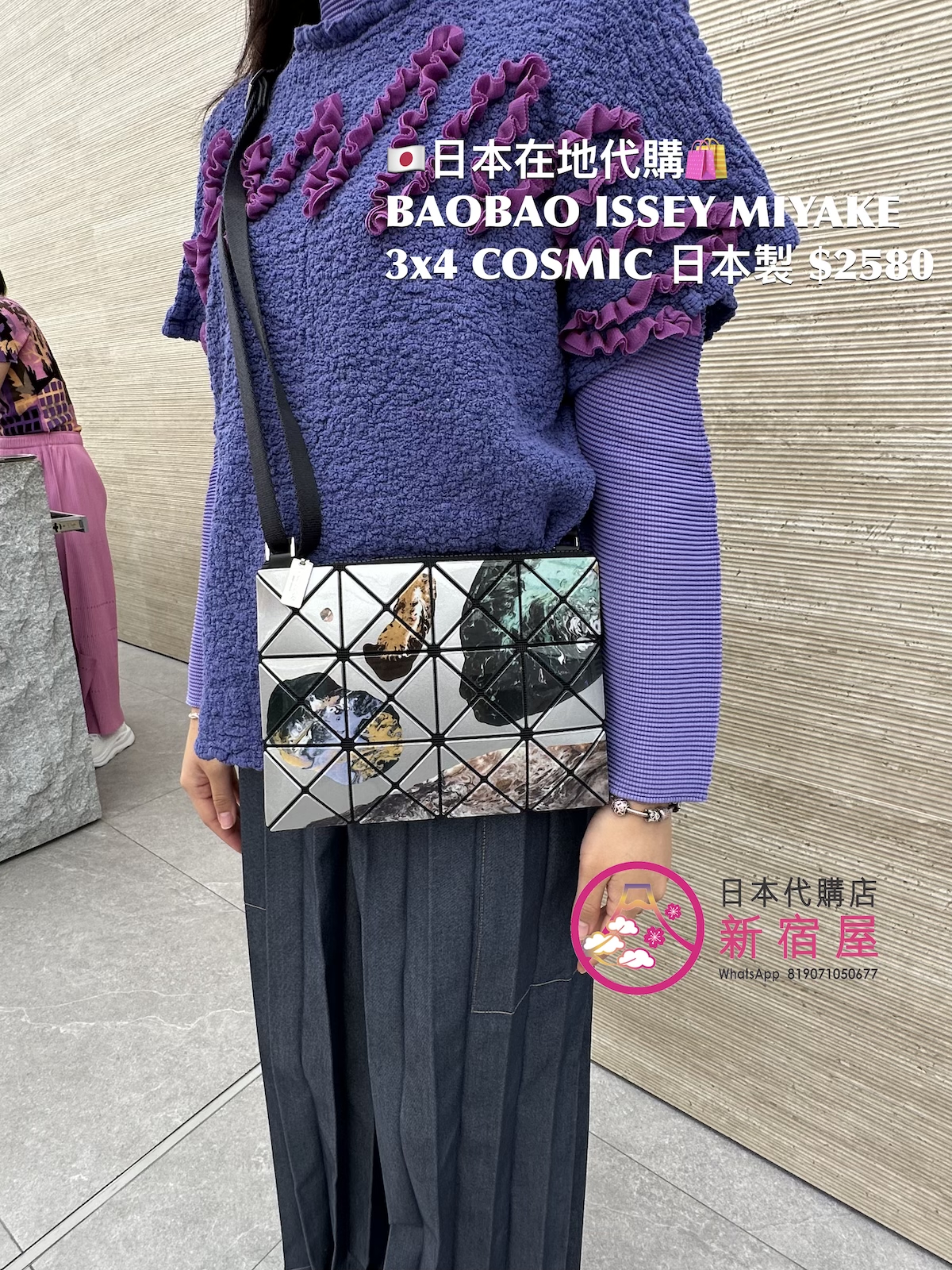 BAOBAO ISSEY MIYAKE 3x4/ 6x6 COSMIC