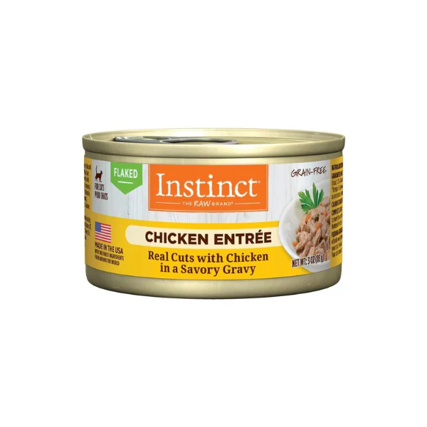 Instinct 本能 無穀物系列 雞肉片 3Oz 肉汁貓主食罐