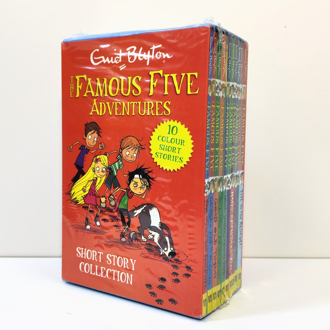 The Famous Five Adventures Collection Set (10 books Colour Short Stories)   by Enid Blyton | Enid Blyton Enid Blyton 五個小伙伴歷險記  | B407