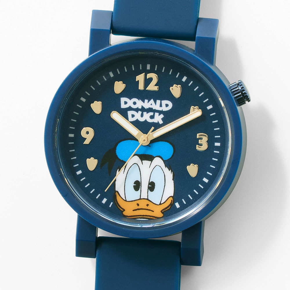 🆕【⭐訂購⭐】🌀 🇯🇵 日本直送 Disney #Donald 5ATM 防水 夜光針 腕錶 🌀[ELCD- 0274][260429]