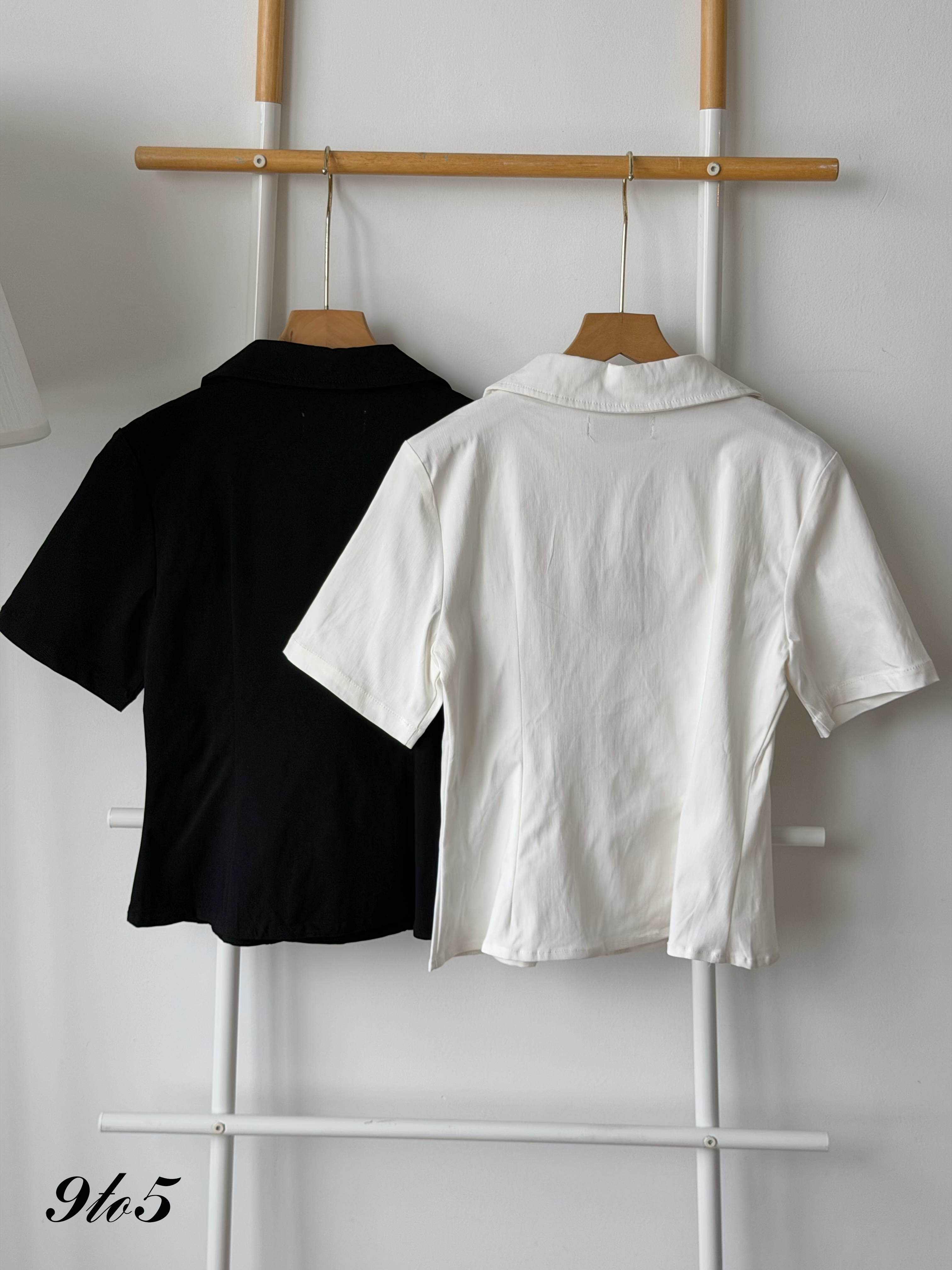 T4520 Zipped Waisted Shirt - 3 Colors