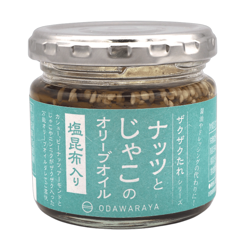 日本直送  ODAWARAYA 堅果和乾沙丁魚橄欖油 100克