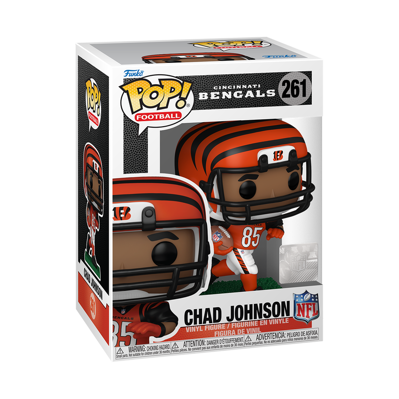 📦訂購 美國代購 Funko POP! NFL Chad Johnson Figure 辛辛那提猛虎 模型