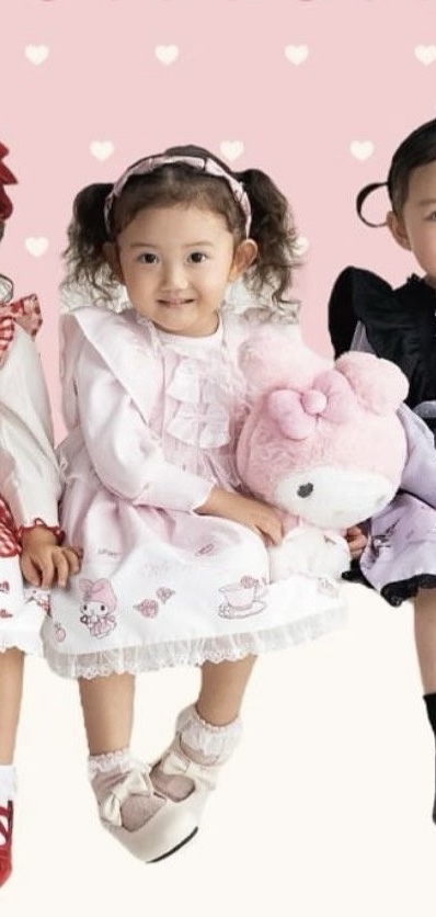 Sanrio Melody套裝（一套兩件）