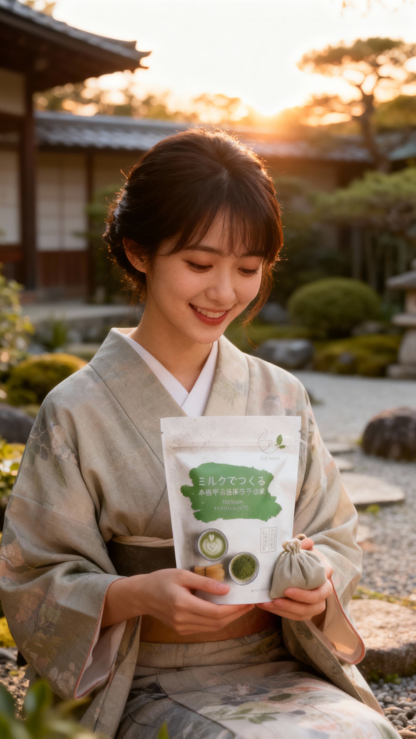 Tea Amore Premium Japan Uji Hojicha Latte Instant Powder 100g 高级焙茶拿铁