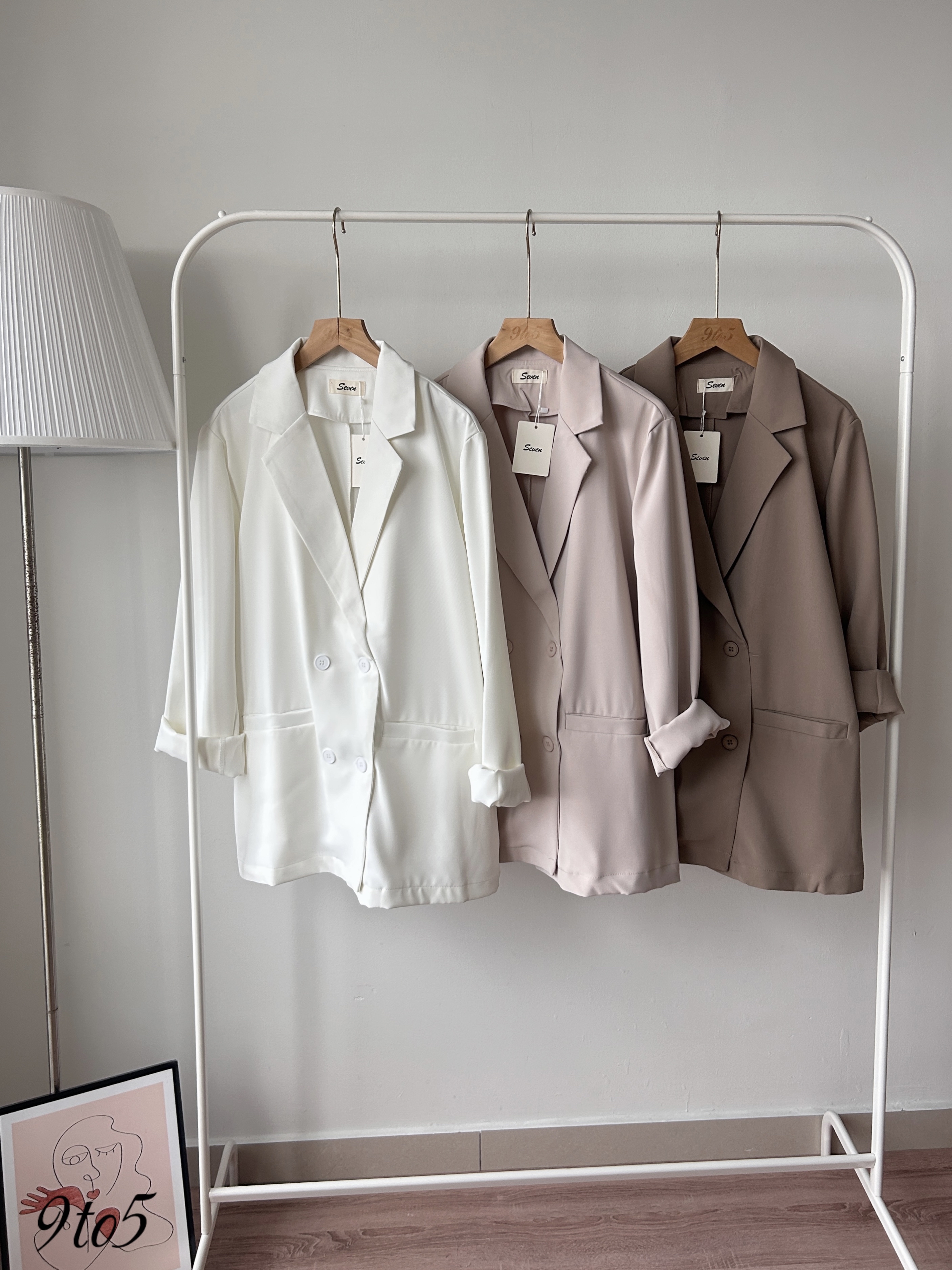 T4310 Long Sleeve Blazer - 3 Colors