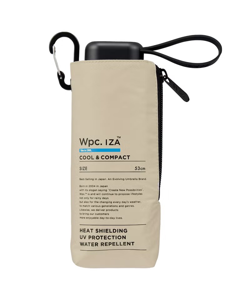 WPC IZA「COOL & COMPACT」高隔熱防UV 縮骨遮