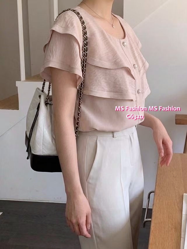 G6320 高質靚料ruffle top